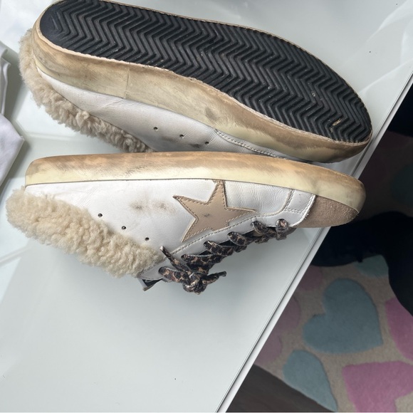 Size 41 golden goose slides with fur great condition. W/BOX Original price $1025 - Picture 8 of 12